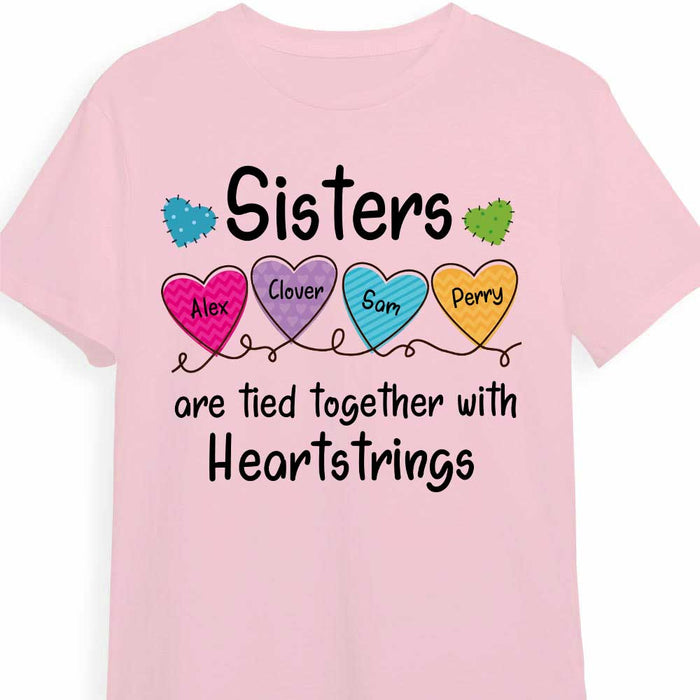 Personalized Sister Heartstrings Friendship Shirt - Hoodie - Sweatshirt OB216 58O34 1