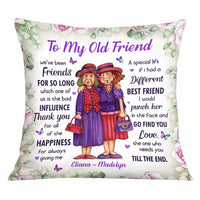 Personalized Old Friends Thank You Friendship Pillow OB243 58O34 thumb 1