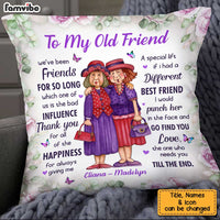 Personalized Old Friends Thank You Friendship Pillow OB243 58O34 thumb 1