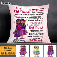Personalized To My Old Friend Pillow OB254 23O69 thumb 1