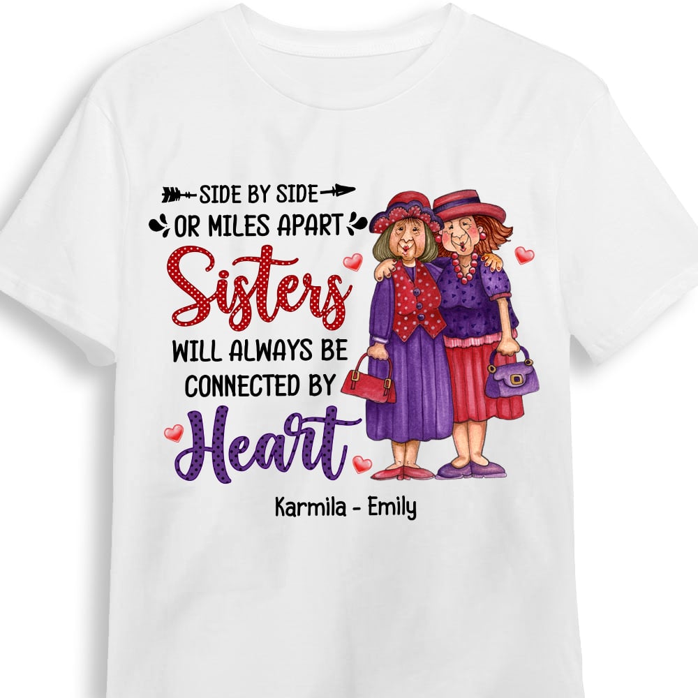 Personalized Sister Friends Side By Side Shirt OB223 30O53 Primary Mockup