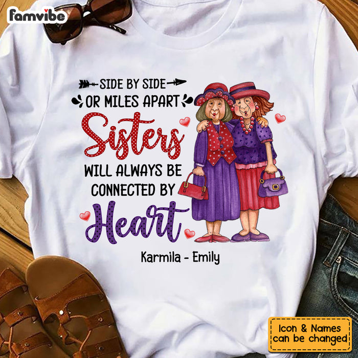 Personalized Sister Friends Side By Side Shirt - Hoodie - Sweatshirt OB223 30O53 1