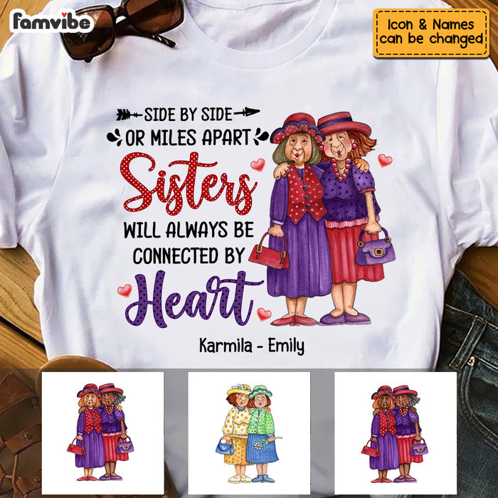 Personalized Sister Friends Side By Side Shirt - Hoodie - Sweatshirt OB223 30O53 1