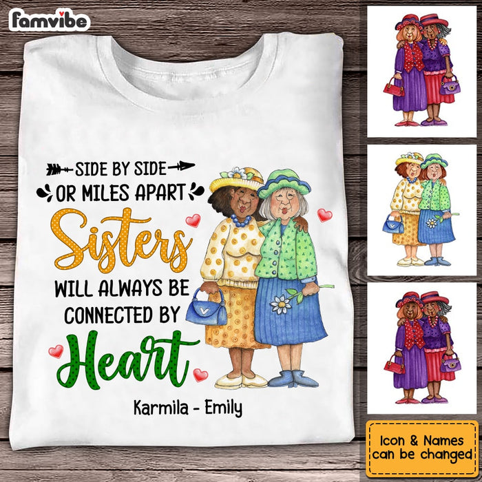 Personalized Sister Friends Side By Side Shirt - Hoodie - Sweatshirt OB223 30O53 1