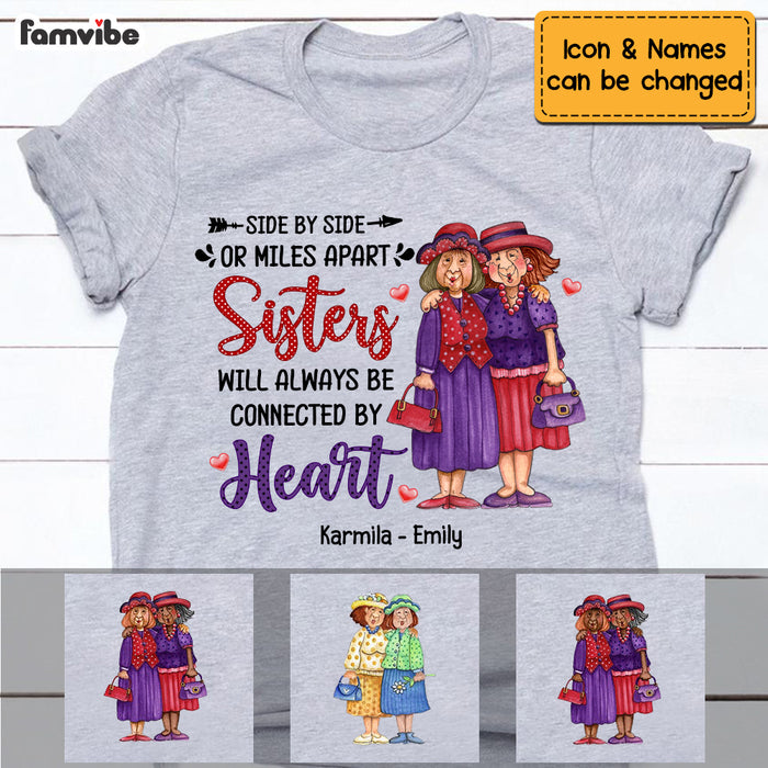 Personalized Sister Friends Side By Side Shirt - Hoodie - Sweatshirt OB223 30O53 1