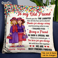 Personalized Thank For Old Friends Forever Pillow OB241 32O47 thumb 1