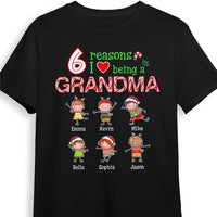 Personalized Reasons I Love Being Grandma Shirt - Hoodie - Sweatshirt OB252 30O53 thumb 1