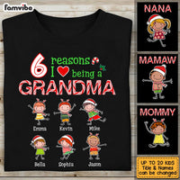 Personalized Reasons I Love Being Grandma Shirt - Hoodie - Sweatshirt OB252 30O53 thumb 1
