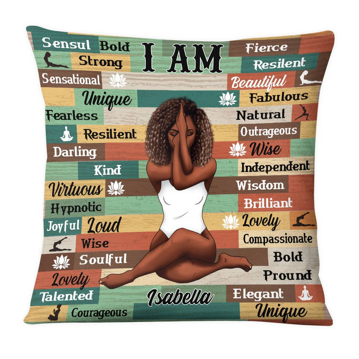 Personalized I Am Bible Verse Inspiration Pillow OB253 32O28 1