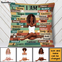 Personalized I Am Bible Verse Inspiration Pillow OB253 32O28 thumb 1