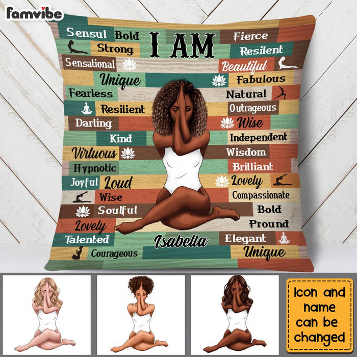 Personalized I Am Bible Verse Inspiration Pillow OB253 32O28 1