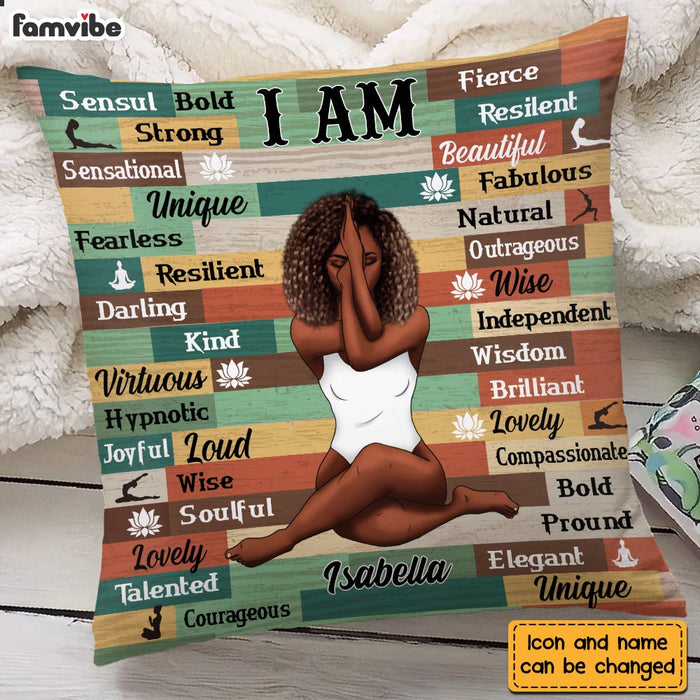 Personalized I Am Bible Verse Inspiration Pillow OB253 32O28 1