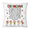 Personalized Grandma Christmas Pillow OB265 85O53 1