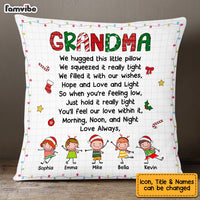 Personalized Grandma Christmas Pillow OB265 85O53 thumb 1