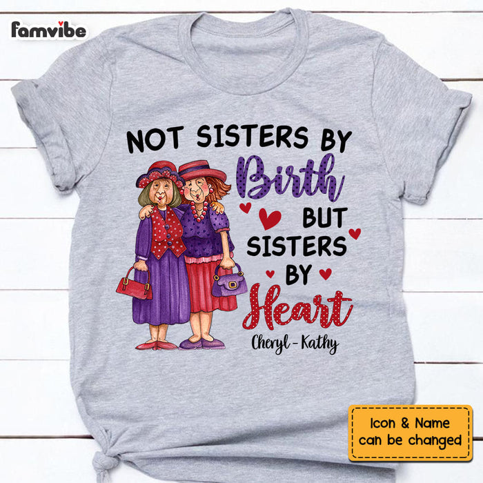 Personalized Friends Sister By Heart Shirt - Hoodie - Sweatshirt OB266 30O58 1