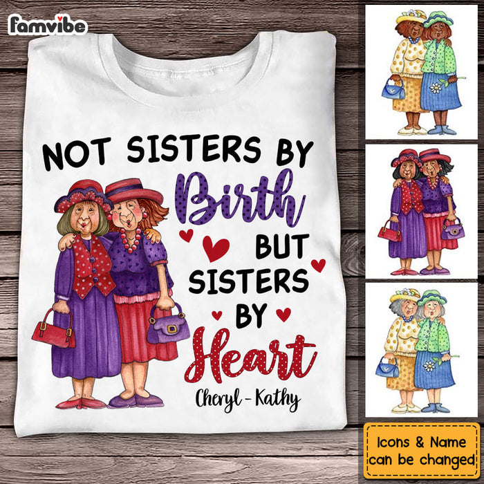 Personalized Friends Sister By Heart Shirt - Hoodie - Sweatshirt OB266 30O58 1