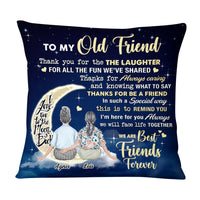 Personalized Old Friends Pillow OB264 85O69 thumb 1