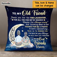 Personalized Old Friends Pillow OB264 85O69 thumb 1