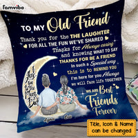 Personalized Old Friends Pillow OB264 85O69 thumb 1