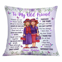 Personalized Thank You For All To My Friend Purple Pillow OB251 58O34 thumb 1