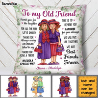 Personalized To My Old Friend Pillow OB252 23O28 thumb 1