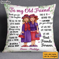 Personalized To My Old Friend Pillow OB252 23O28 thumb 1