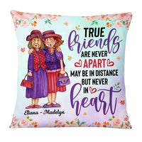 Personalized True Friends Never Apart Pillow OB267 30O53 thumb 1