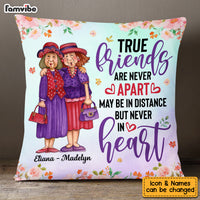 Personalized True Friends Never Apart Pillow OB267 30O53 thumb 1