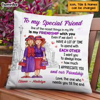 Personalized Old Friend Pillow OB251 32O53 thumb 1