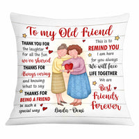 Personalized Old Friends Pillow OB271 85O34 thumb 1
