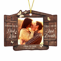 Personalized All Of Me Loves All Of You Window Custom Photo Couple Ornament OB265 58O34 thumb 1