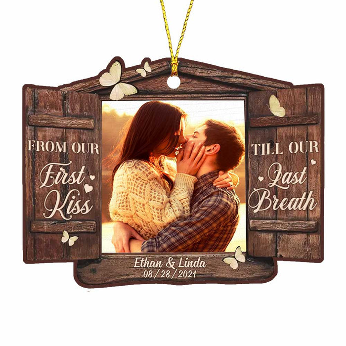 Personalized All Of Me Loves All Of You Window Custom Photo Couple Ornament OB265 58O34 1