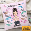 Personalized God Says I Am Pillow OB271 30O47 1
