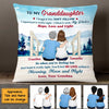 Personalized To My Granddaughter Lake View Hug This Pillow OB272 30O47 1