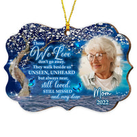 Personalized Memo Photo Mom Dad Sympathy Still Loved Still Missed Benelux Ornament OB291 23O53 thumb 1