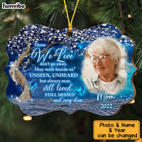Personalized Memo Photo Mom Dad Sympathy Still Loved Still Missed Benelux Ornament OB291 23O53 thumb 1