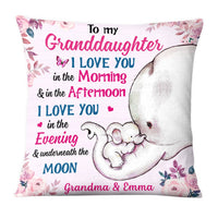 Personalized I Love You Granddaughter Pillow OB312 36O28 thumb 1