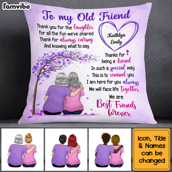Personalized Thank You Friend Pillow OB286 36O53 1