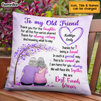 Personalized Thank You Friend Pillow OB286 36O53 thumb 1