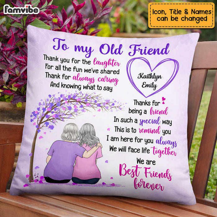 Personalized Thank You Friend Pillow OB286 36O53 1