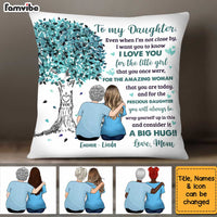Personalized To My Daughter Pillow OB294 36O34 thumb 1
