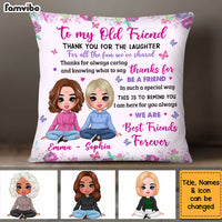 Personalized To My Old Friend Pillow OB281 23O34 thumb 1