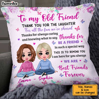 Personalized To My Old Friend Pillow OB281 23O34 thumb 1