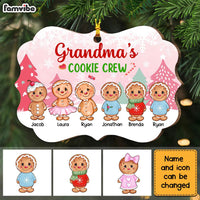 Personalized Personalized Grandma's Cookie Crew Benelux Ornament OB64 30O28 thumb 1