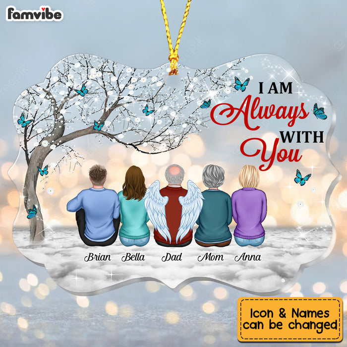 Personalized Memo Butterflies I Am Always With You Benelux Ornament OB313 30O53 1