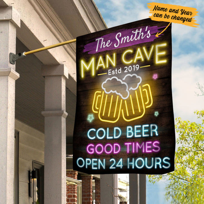 Personalized Home Bar Man Cave Fun Time Flag AG121 81O34 1