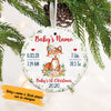 Personalized Baby First Christmas   Ornament NB24 65O57 1