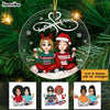 Personalized Friends Forever Christmas Circle Ornament OB311 58O53 1