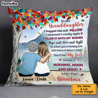 Personalized To My Granddaughter Hug This Pillow OB293 30O34 thumb 1