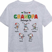 Personalized This Grandpa Christmas Shirt - Hoodie - Sweatshirt OB295 36O47 thumb 1